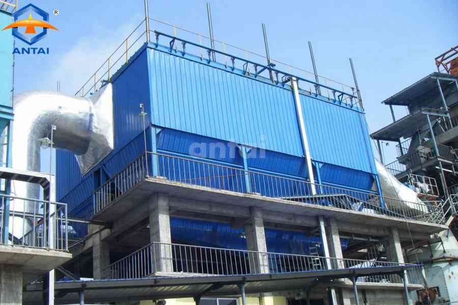 Power plant dust collector